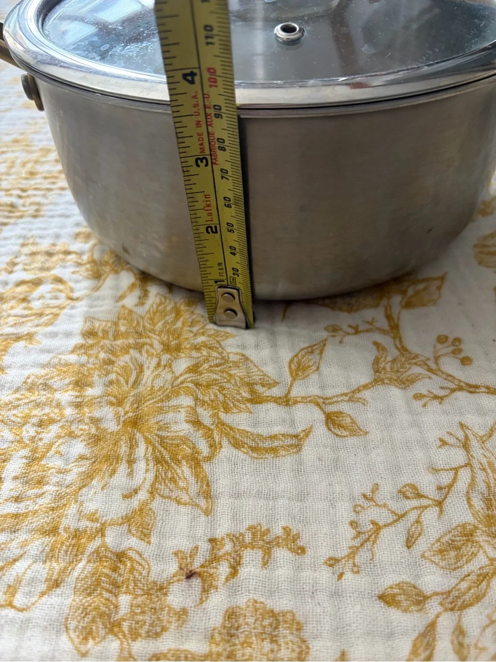 Everyday Stainless Steel Saucepan with Lid - Metallic Silver